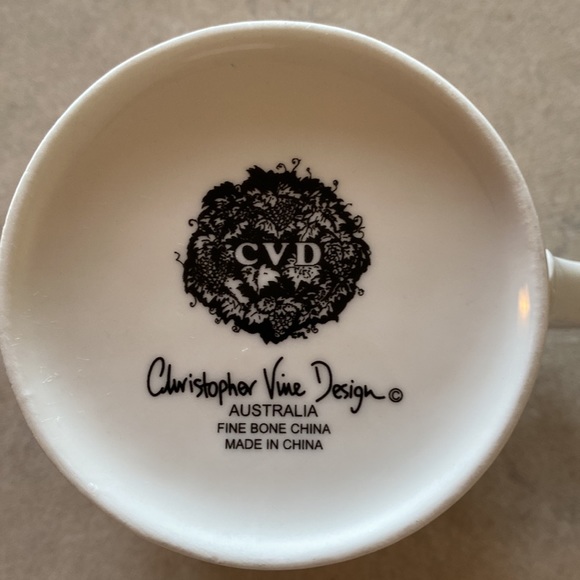 Gnome Mug Fine Bone China 12oz Exc Shape Christopher Vine Design Australia - Picture 8 of 9